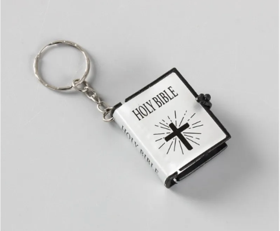 Mini Bible Keychain - Christian Faith Accessory | Gift Idea