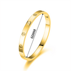 Stainless Steel Cross Nail Bracelet