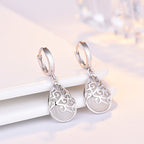 Moonlight Cat Eye Earrings in Luxury Gift Box