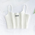 2020 New Women's Sleeveless Embroidered Tank Top