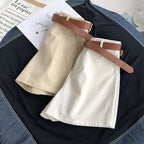 High Waist Wide Leg Women's Shorts