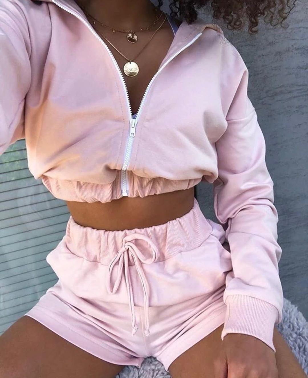 2020 Women's Loose Solid Color Sports Shorts