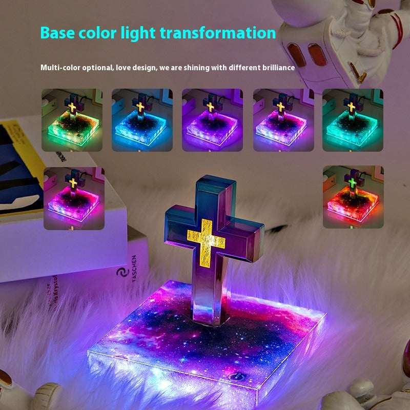Floating Bible Lamp | Christian Home Decor