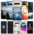 God Jesus Pray Phone Case for Samsung Galaxy S20-S24 | Protective Cover