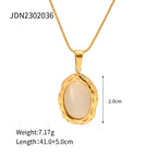 18K Cat Eye Pendant | Jewelry