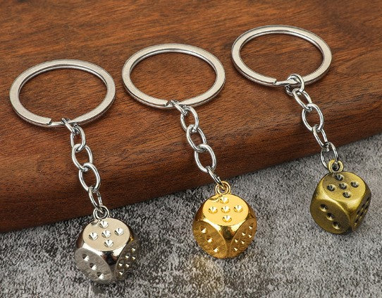 Dice Mahjong Keychain | Accessory