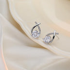 Women's Alloy Cross Earrings