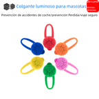 Silicone LED Pet Warning Pendant - Paw Print Design