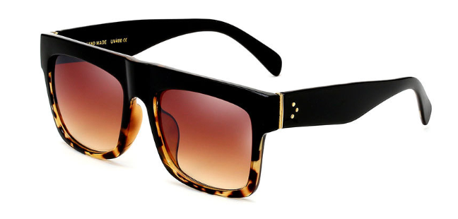 Flat-Top Oversized Sunglasses