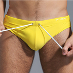Men's Cutout Low-Rise Swim Briefs