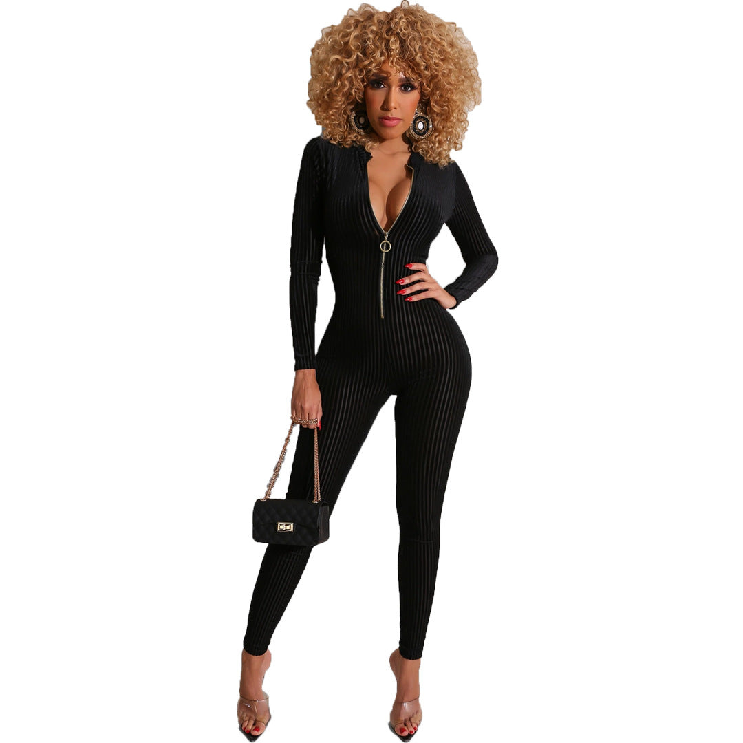 Fall New Women's Jumpsuit - Reversible Lace Nightwear