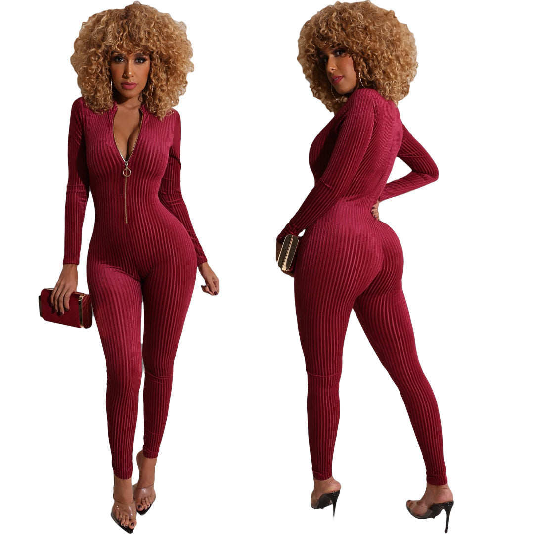 Fall New Women's Jumpsuit - Reversible Lace Nightwear