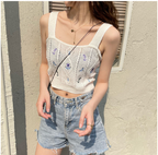 2020 Summer Stylish Short Knit Tank Top for Women