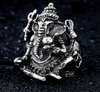 Religious Jewelry, Elephant God Ring, Men's Titanium Band | Jewelry