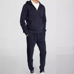 Men's Zip Hoodie and Joggers Tracksuit Set
