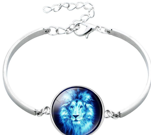 Animal Horse Glass Time Stone Bracelet