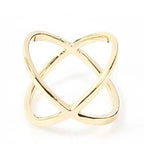 Cross Ring for Women - Hollow Design and Joint Finger