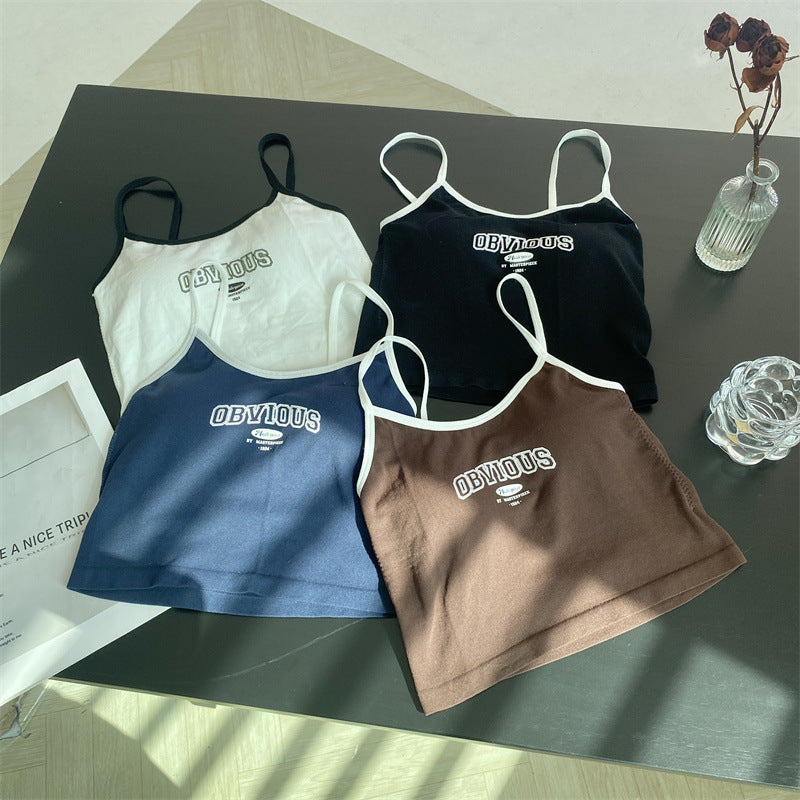 Color Clash Cropped Camisole