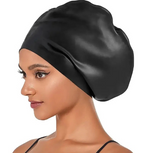 Extra Large Silicone Swim Cap for Long Hair