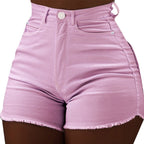 Sexy High-Waisted Denim Shorts for Women