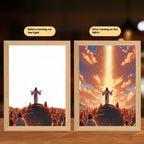 Jesus LED Night Light Art Frame