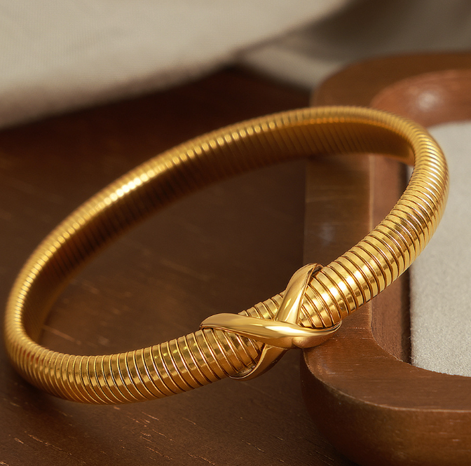 Personalized Cross Knot Design Jewelry Bracelet