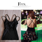 Open-Back Spaghetti Strap Camisole