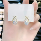 Women's Alloy Cross Earrings