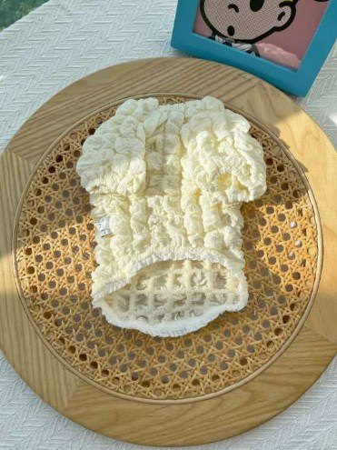 Thickened Plush Teddy Bear Sweater for Small & Medium