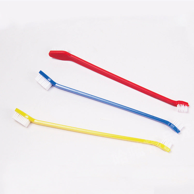 Nylon Silk Toothbrush for Dog Paw Print Oral Care