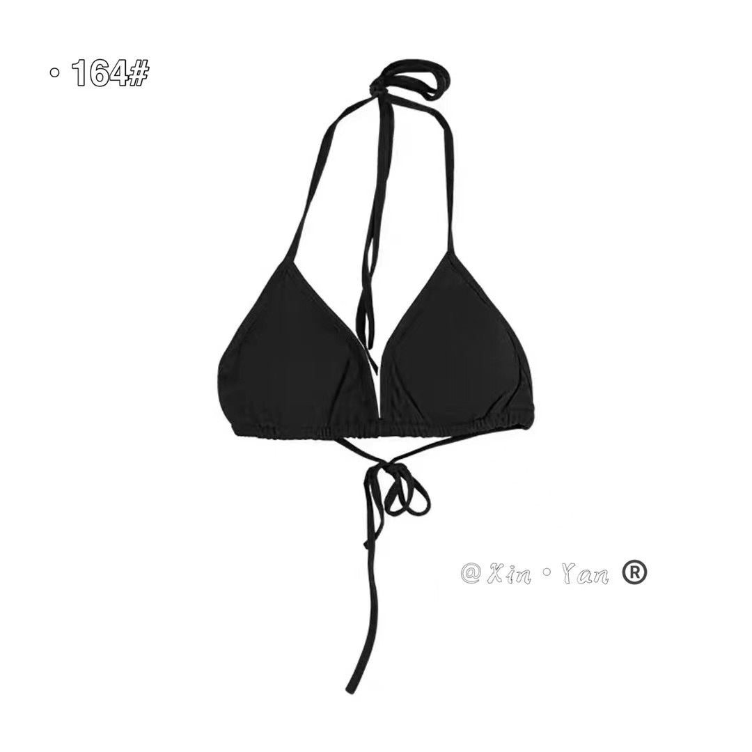 Women's Tie-Neck Triangle Bikini Top