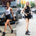 S004 Trendy Women's Frayed Denim Shorts for a Slim Look