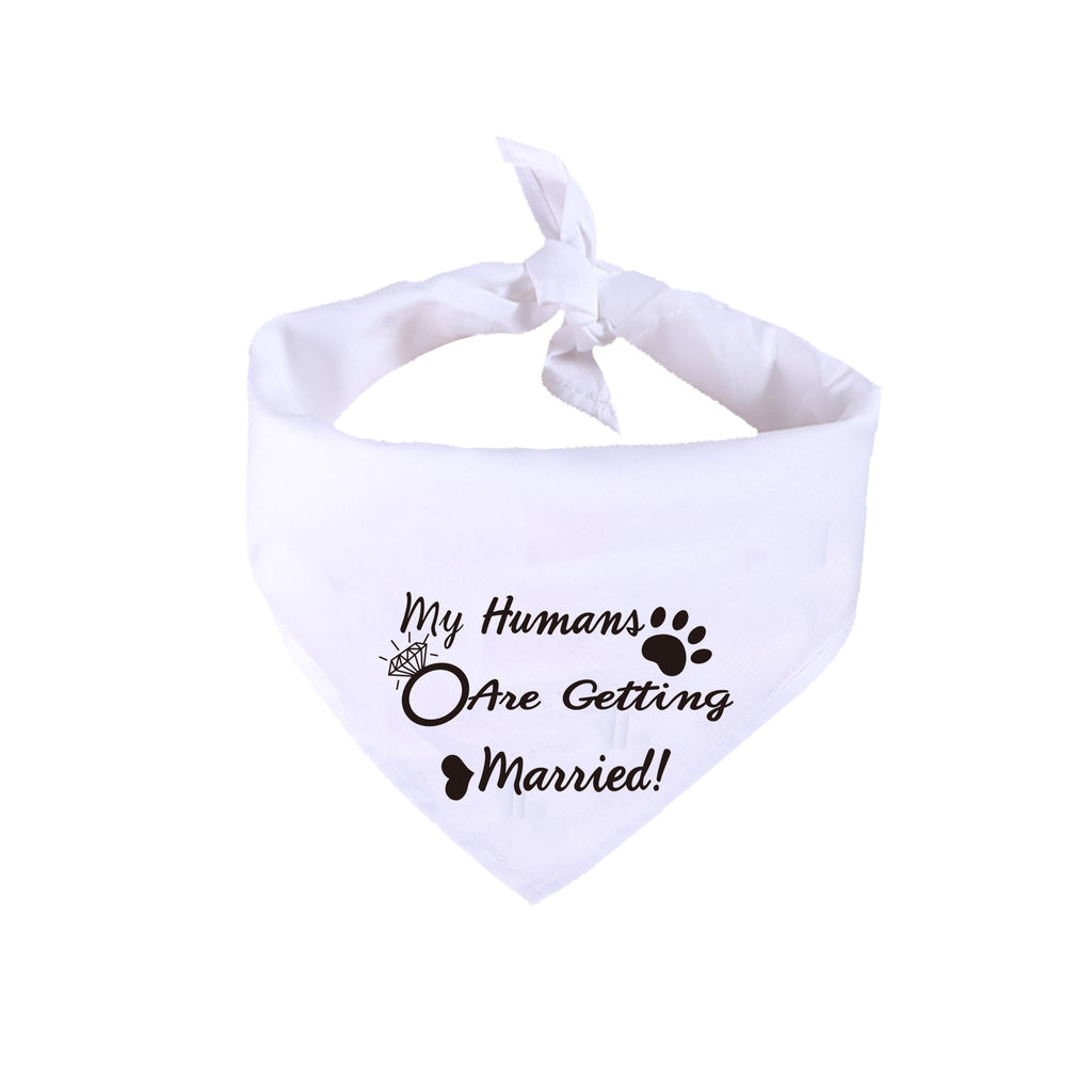 White Valentine's Day Dog Wedding Jewelry Towel