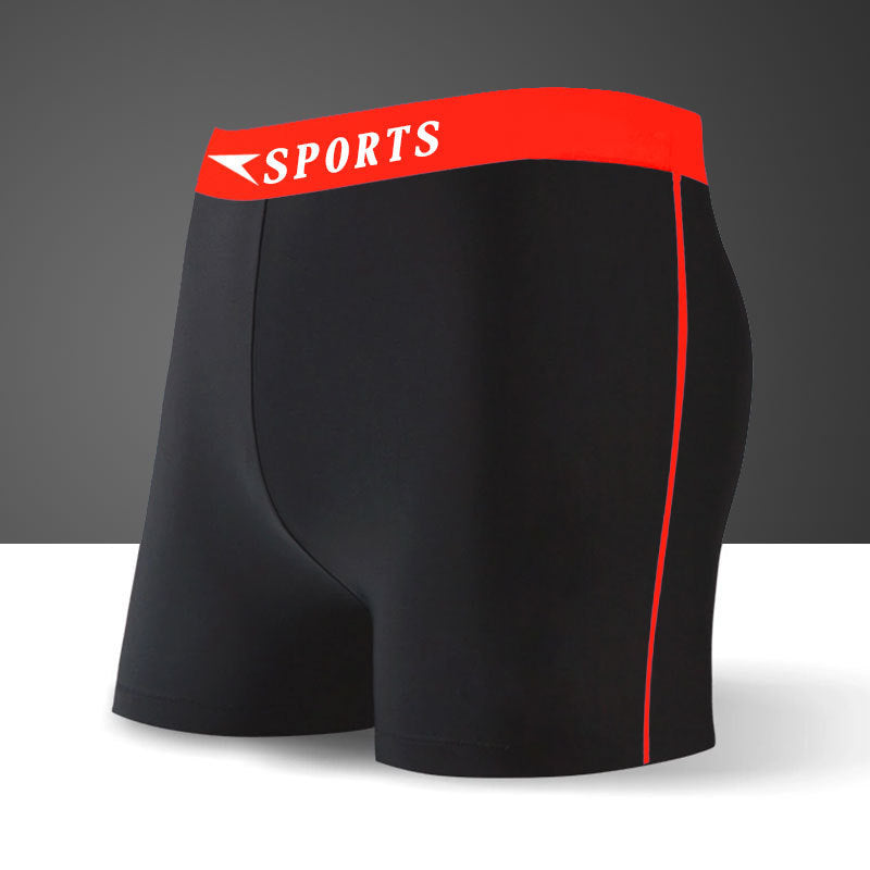 Men's Sports Swim Boxer Trunks