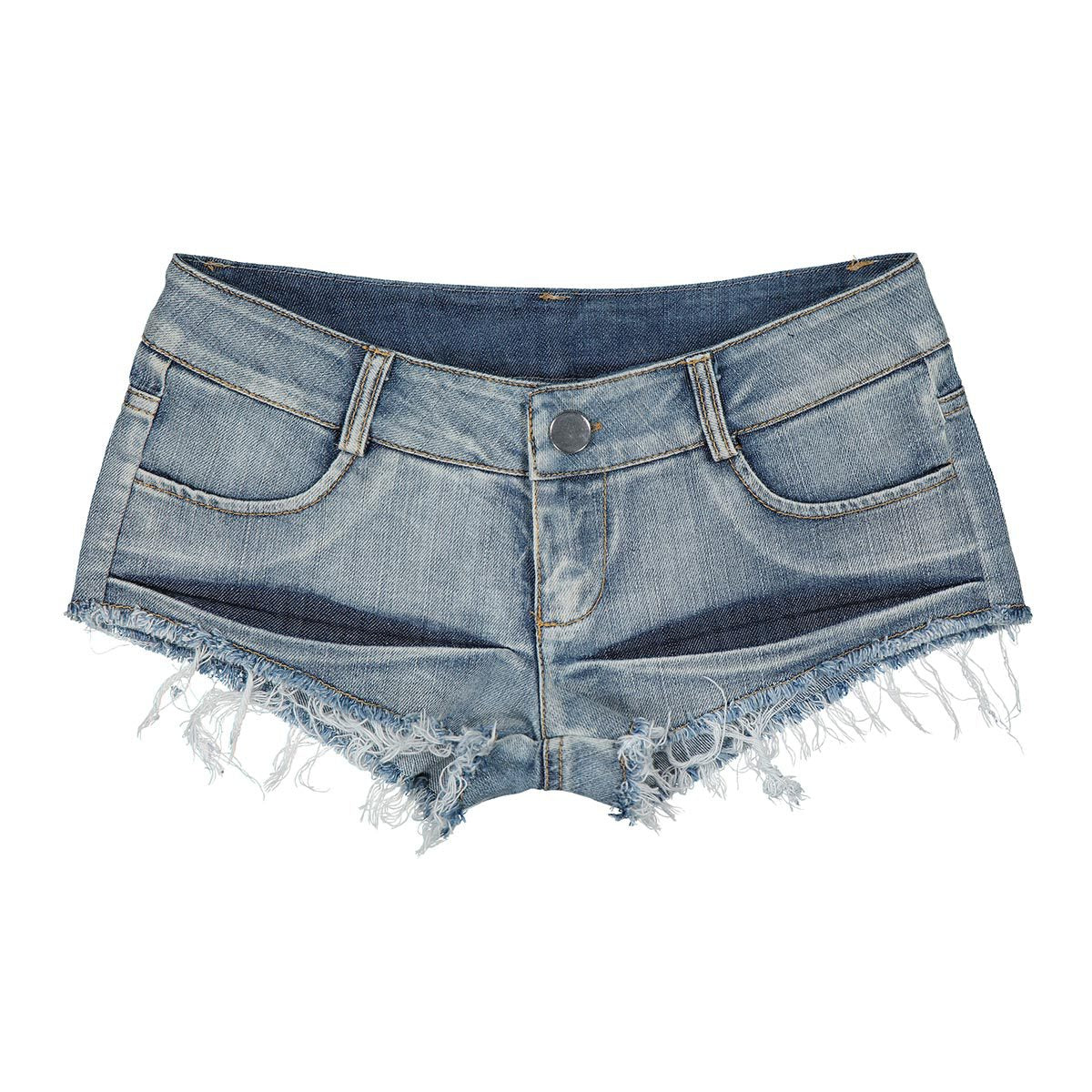 Summer Sexy Nightclub Women's Low-Waist Denim Shorts