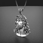 Hip Hop Jesus Pendant Necklace - Retro Fashion Gift