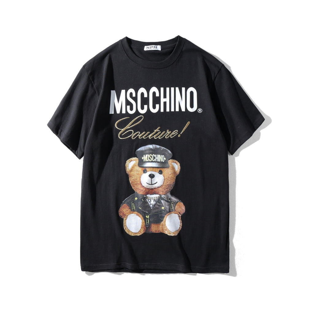 Teddy Bear Couple Short Sleeve T-Shirts | Streetwear