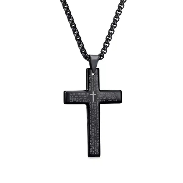 Large Cross Pendant Necklace | Christian Jewelry