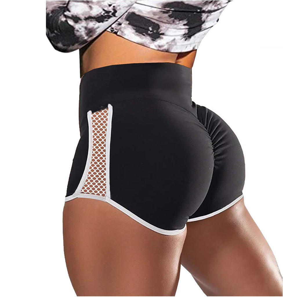 Hollowed-out Stitching Shorts for Women's Fashion