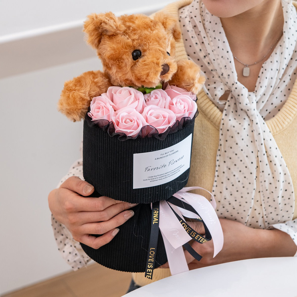 Teddy Bear Bouquet Valentines Gift