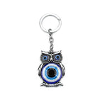 Owl Keychain with Blue Evil Eye Car Accessory | Accessory