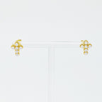 Dainty Cross Stud Earrings