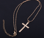 Religious Elements Necklace Set with Cross Pendant | Christian Jewelry