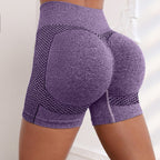 High Waist Yoga Pants for Women - Hip-lifting Stretch Shorts