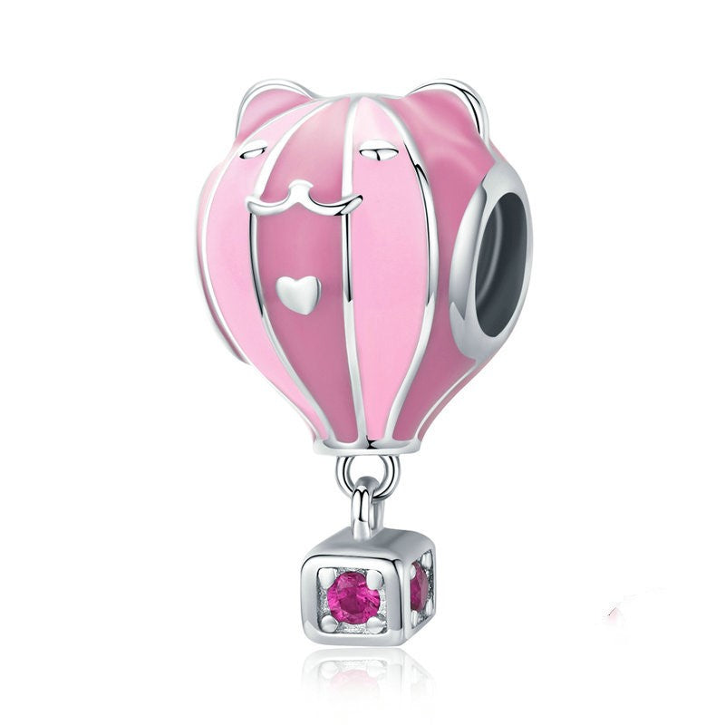 Cute DIY Pet Balloon Girl 925 Bracelet Accessories