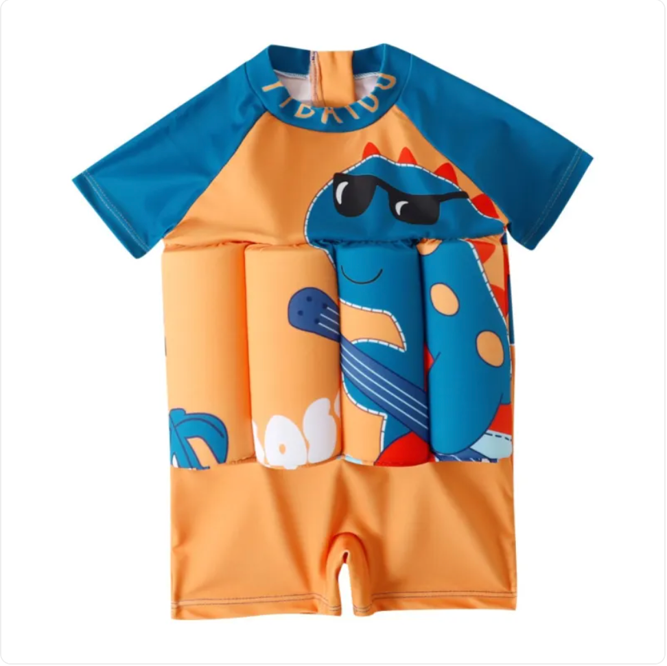 Kids Dinosaur Buoyancy Swimsuit