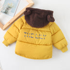 Cute Teddy Hat Cotton Jacket for Kids (Winter 2023)