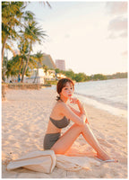 Twist-Front High-Waist Bikini Set