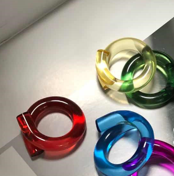 High Transparent Acrylic Ring Cross Download