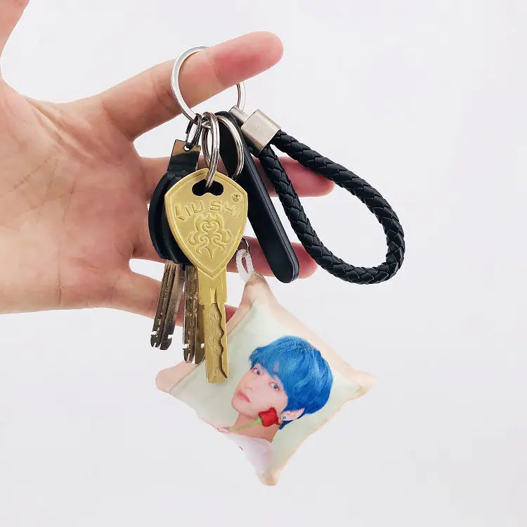 BTS Plush Cushion Keychain Accessories | Accessory
